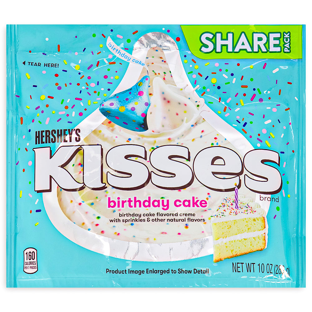 Hershey's Kisses Birthday Cake 10oz Front