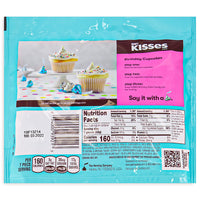Hershey's Kisses Birthday Cake 10oz Back