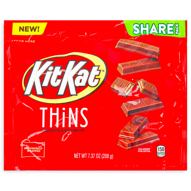 Kit Kat Thins Share Pack Hershey's USA  Front