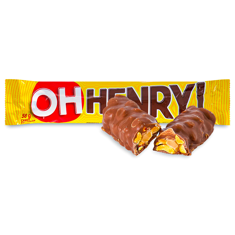 Oh Henry Chocolate Bar 62.5g Hershey Canada