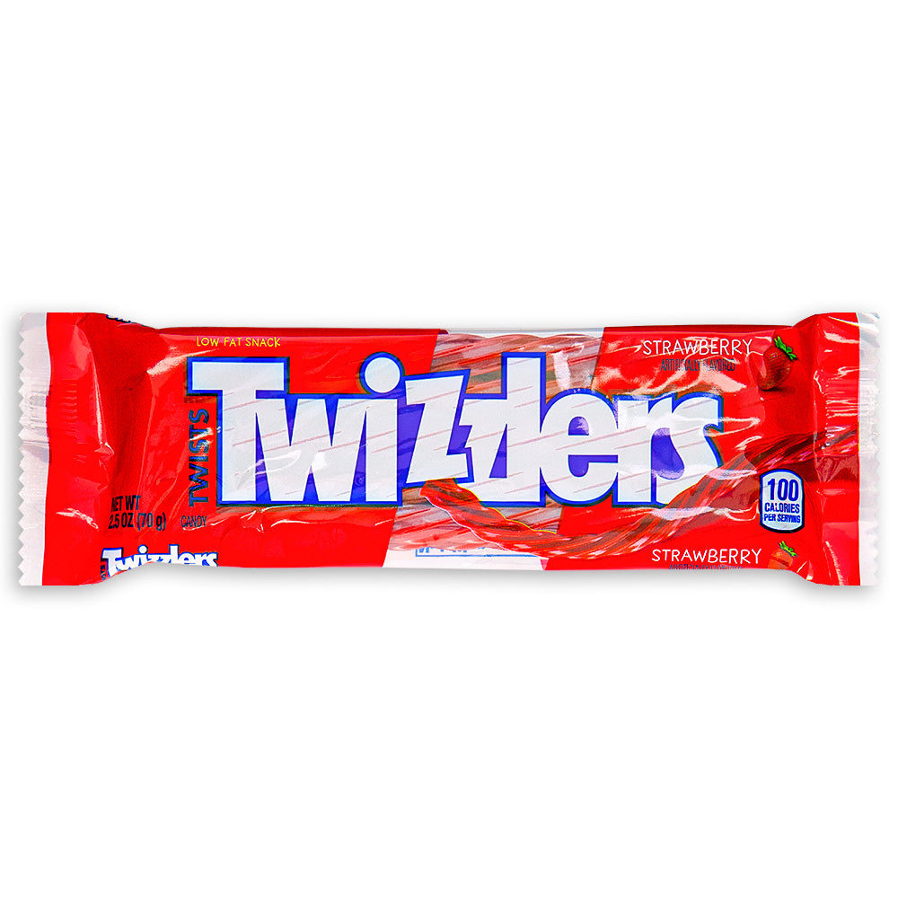 Twizzlers Twists Strawberry 2.5oz Front