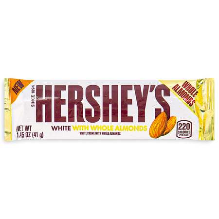 Hershey's White with Whole Almonds 41 g Front