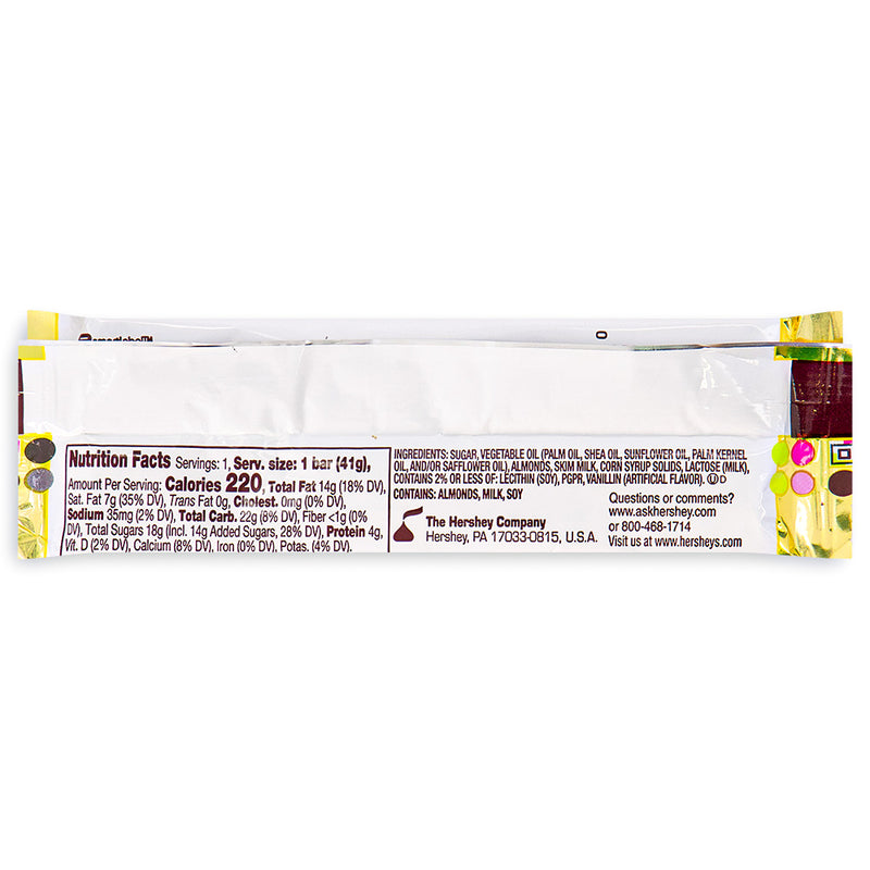 Hershey's White with Whole Almonds 41 g Back