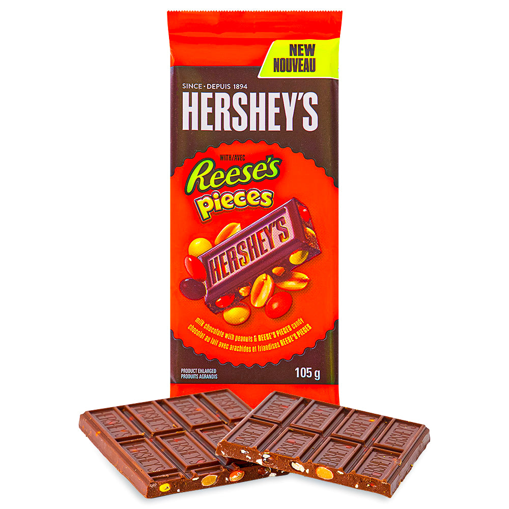 Hershey's with Reese's Pieces chocolate Bar 105 g