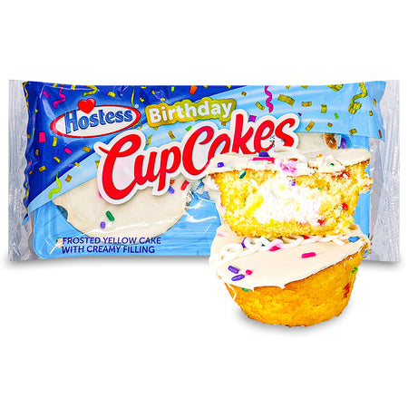 Hostess Birthday Cupcakes 2 Pack 3.27oz