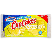 Hostess Ice Lemon Cupcakes 2 pack 90g front