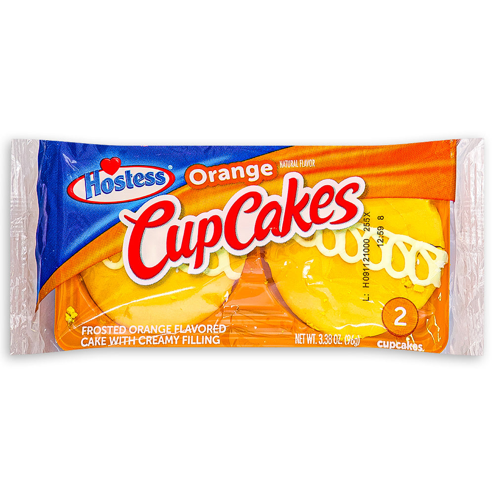 Hostess Orange Cup Cakes  96g Front