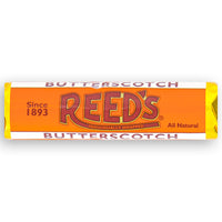 Reed's Candy Rolls Butterscotch Front