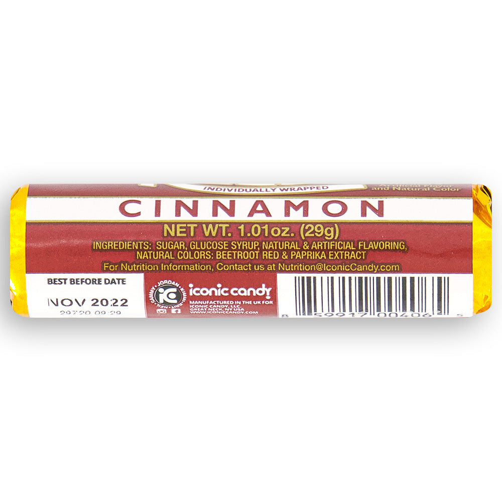 Reed's Cinnamon Candy Rolls Back Ingredients
