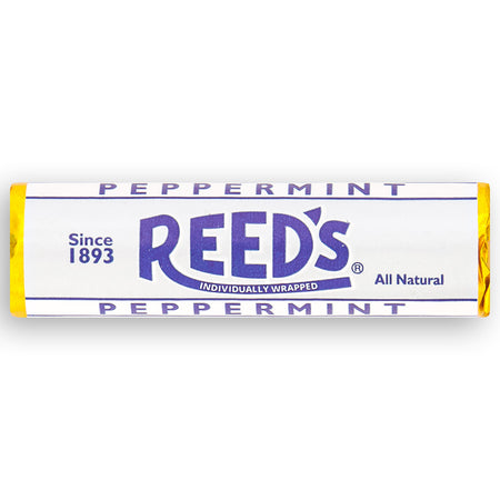 Reed's Candy Rolls Peppermint  Front