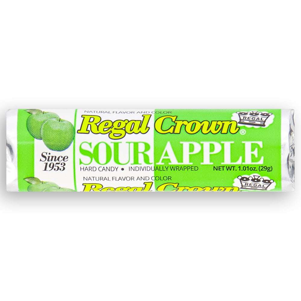 Regal Crown Sour Apple Candy Front