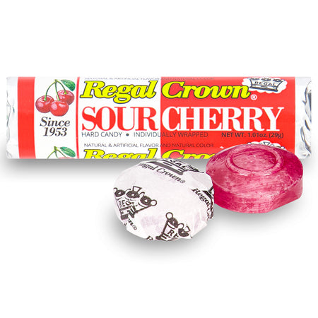 Regal Crown Sour Cherry Candy Rolls 