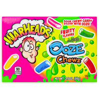Warheads Ooze Chewz Theater Box 3.5oz Front