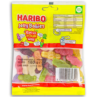 Haribo Jelly Babies UK 160g Back Ingredients