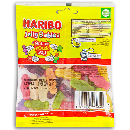 Haribo Jelly Babies | British Candy-Candy Funhouse – Candy Funhouse CA