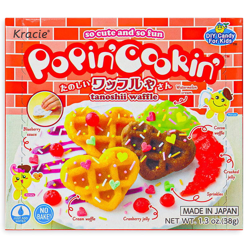 Japanese Kracie Popin' Cookin' DIY Kit Waffle