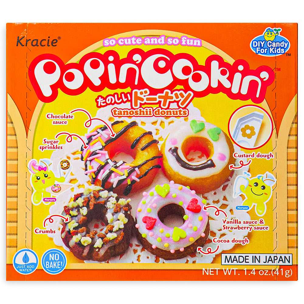 Japanese Kracie Popin' Cookin' DIY Kit Candy Donuts