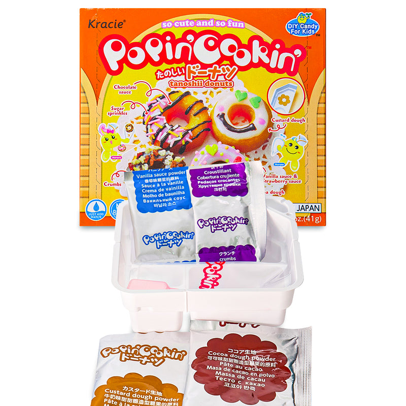 Japanese Kracie Popin' Cookin' DIY Kit Candy Donuts Front