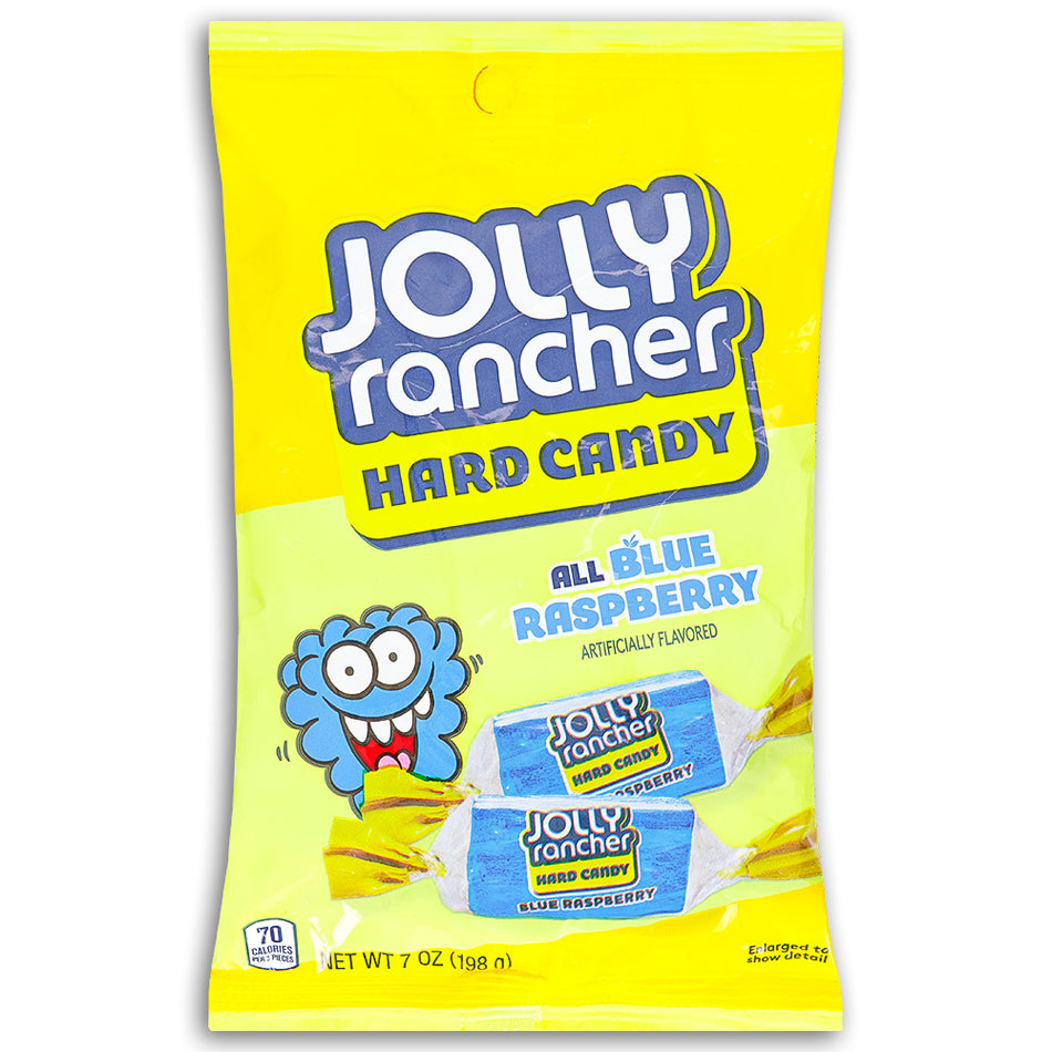 Jolly Rancher Hard Candy All Blue Raspberry 7oz Front