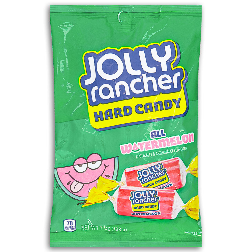 Jolly Rancher All Watermelon Hard Candy 7oz Front