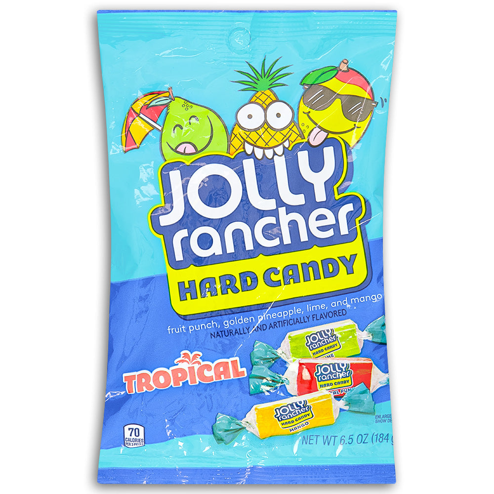 Jolly Rancher Tropical Hard Candy 6.5oz Front