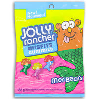 Jolly Rancher Misfits Gummies Mer-Bears 182g Front