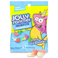 Jolly Rancher Misfits Gummies Tropical Uni-Sharks 182 g