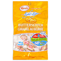 Kerr's Light Butterscotch No Sugar Added Candies 90g Front
