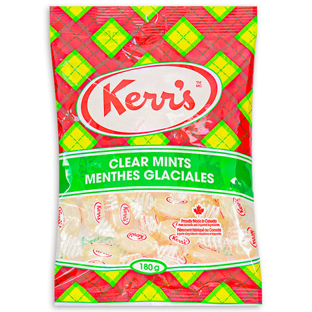 Kerr's Classic Tartan Clear Mints 180g Front