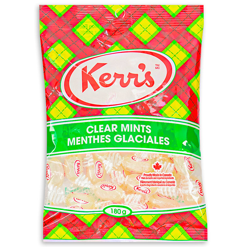 Kerr's Classic Tartan Clear Mints 180g Front