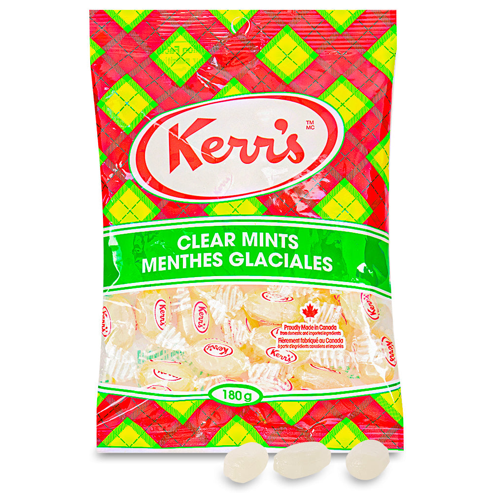 Kerr's Classic Tartan Clear Mints 180g