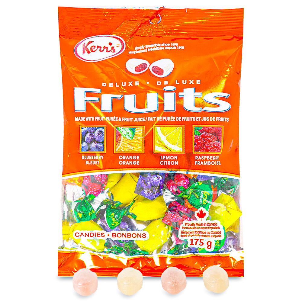 Kerr's Deluxe Fruits Filled Hard Candies | Candy Funhouse – Candy ...
