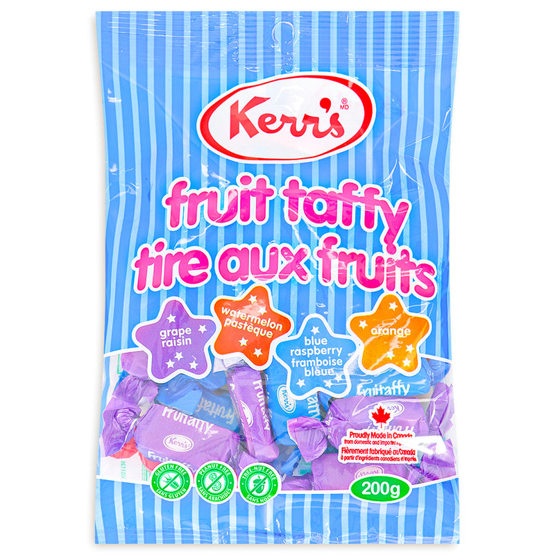 Kerr's Fruit Taffy 200g Front