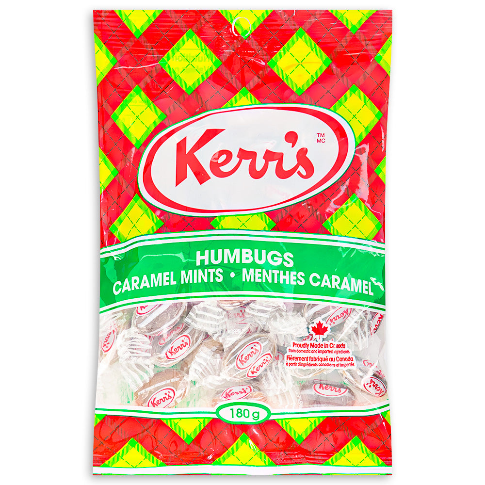 Kerr Mints Kerr's Tartan Humbugs Caramel Mints | Candy Funhouse – Candy Funhouse CA