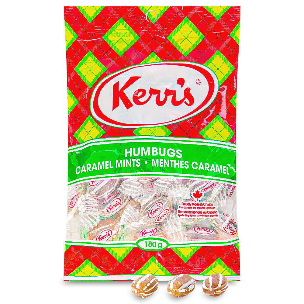 Kerr's Classic Tartan Humbugs Caramel Mints 180g