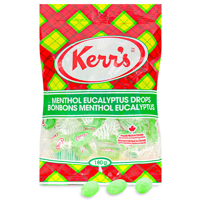 Kerr's Classic Tartan Menthol Eucalyptus Drops 180g