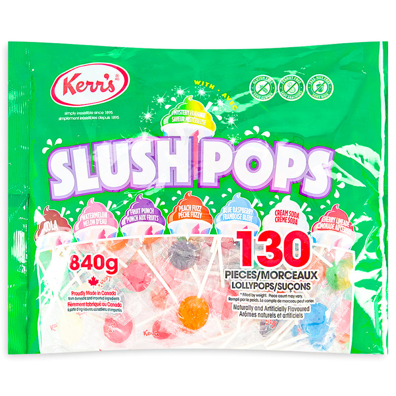 Kerr's Slush Pops 840g Front