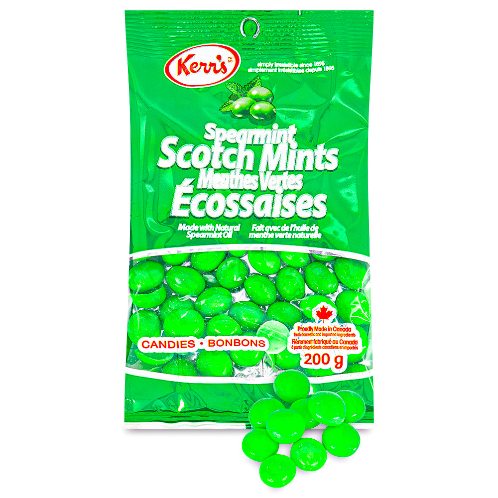 Kerr's Spearmint Scotch Mints 200g