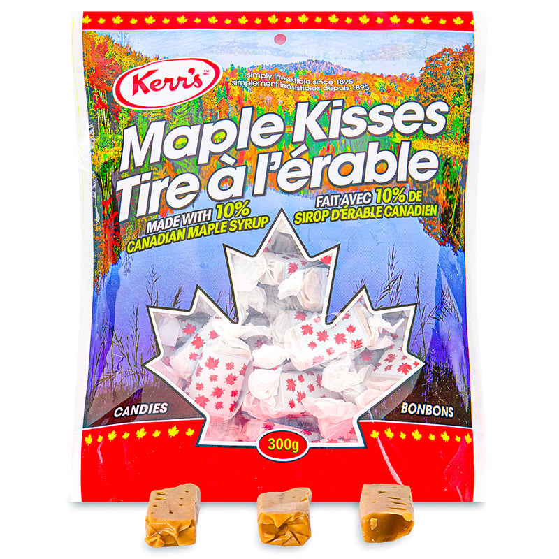 Kerr's Maple Kisses Canadian Candies Candy Funhouse