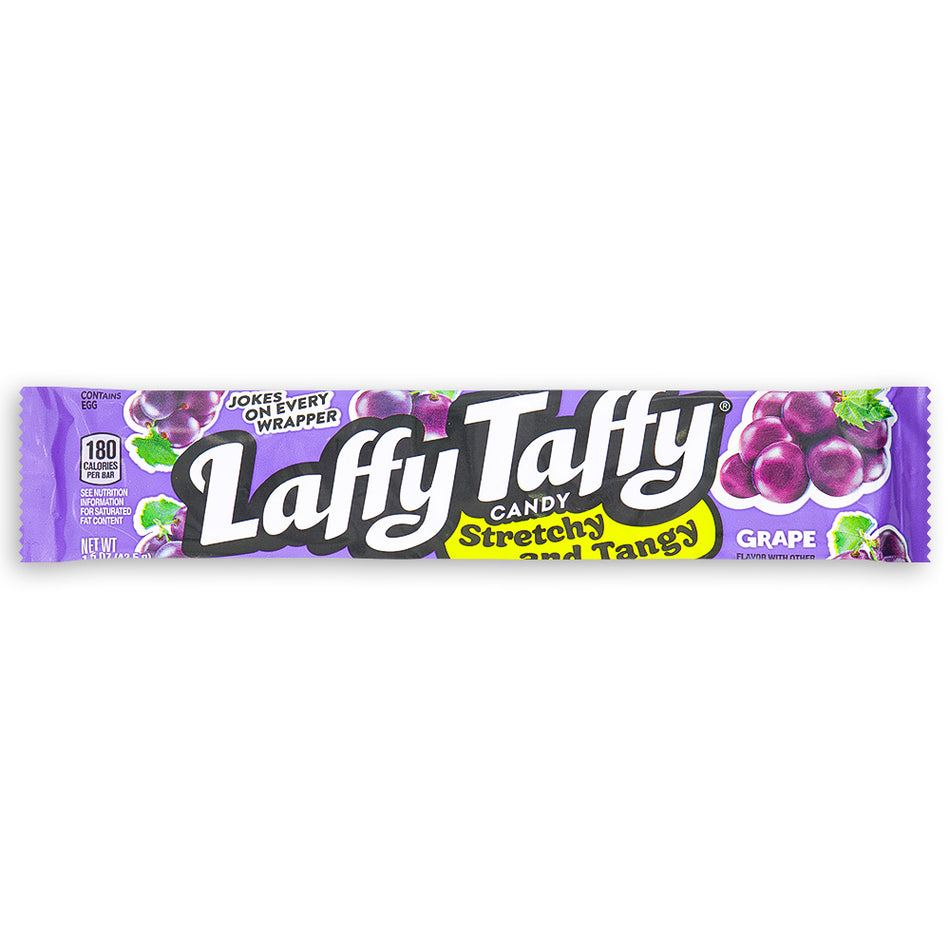 Laffy Taffy Grape Candy 1.5 oz. Front