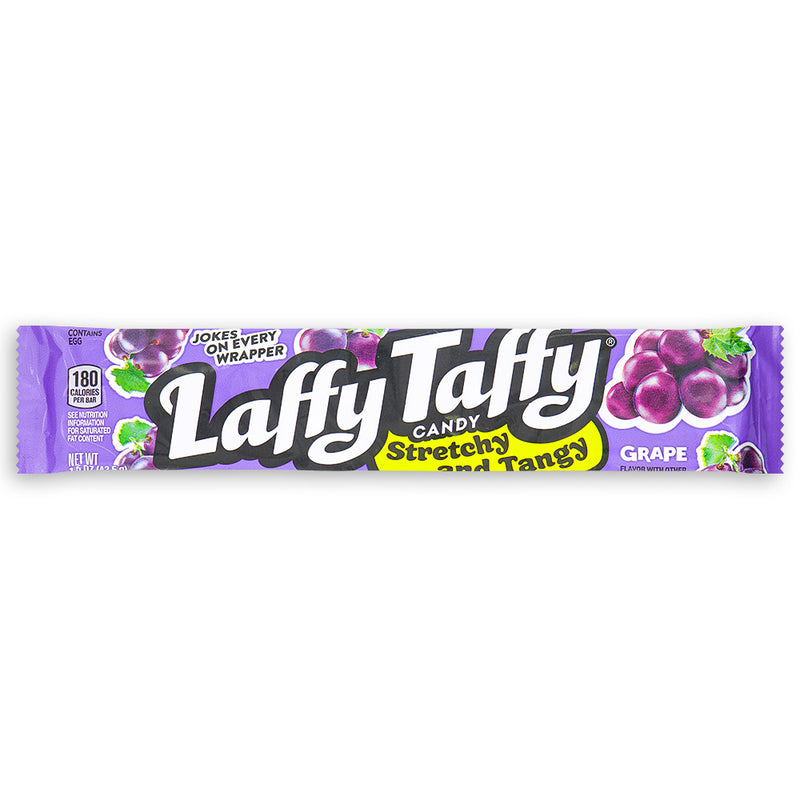 Laffy Taffy Grape Candy 1.5 oz. Front
