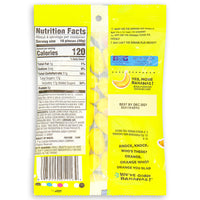 Laffy Taffy Laff Bites Gone Bananas! Candy 4.2oz Back Ingredients