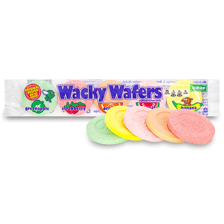 Wacky Wafers Candy 34g Wonka Candy