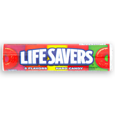 Life Savers 5 Flavors Candy Rolls Front