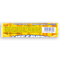 Butter Rum LifeSavers - 1.14oz Life Savers Candy are one of the top 30 candies of all time. back Ingredients