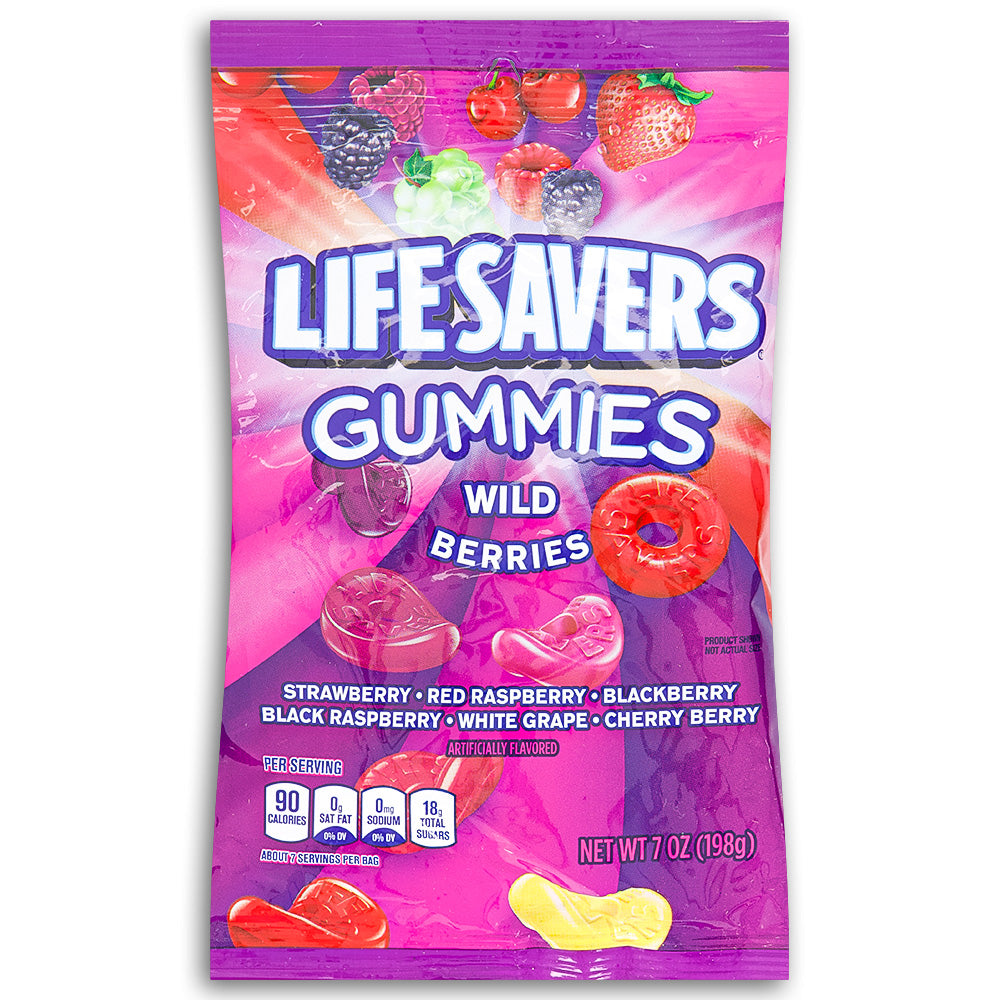 Life Savers Gummies Wild Berries 7oz Front