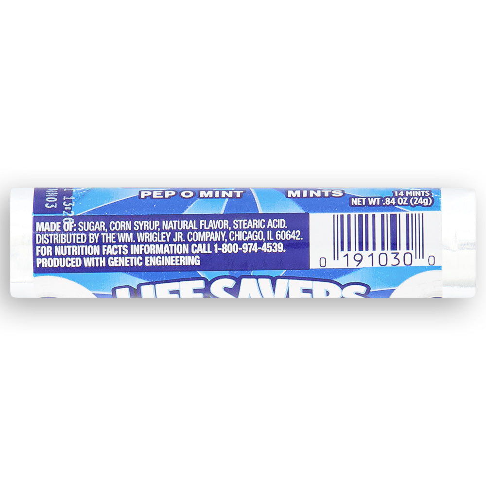 Life Savers Pep O Mint Candy Bag – 6.25 Oz – Classic Mint Flavor (American, Fat Free)