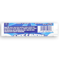 Life Savers Mints Pep O Mint Back Ingredients
