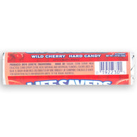 Life Savers Hard Candy Wild Cherry Back Ingredients
