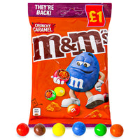 M&M's Crunchy Caramel Bag UK 80g